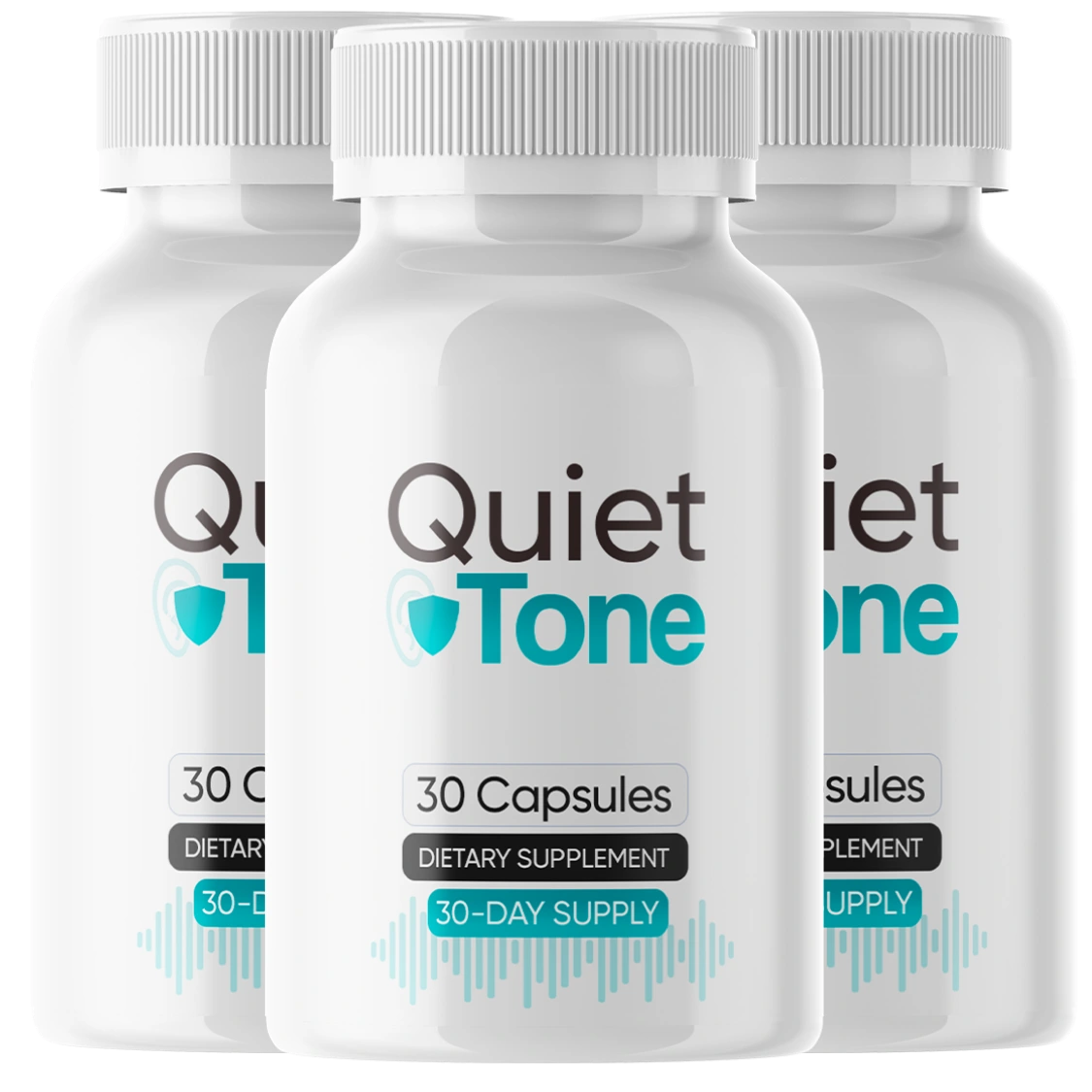 Three-bottle package of QuietTone with free shipping